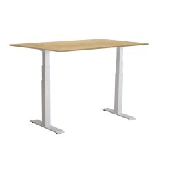 Ergo- Flex h�ve-/ s�nkebord med 2 motorer i mange str. og farver