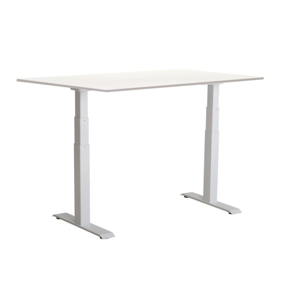 Ergo- Flex h�ve-/ s�nkebord med 2 motorer i mange str. og farver