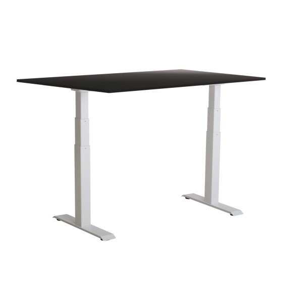 Ergo- Flex h�ve-/ s�nkebord med 2 motorer i mange str. og farver