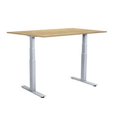 Ergo- Flex h�ve-/ s�nkebord med 2 motorer i mange str. og farver