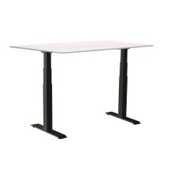 Ergo- Flex h�ve-/ s�nkebord med 2 motorer i mange str. og farver