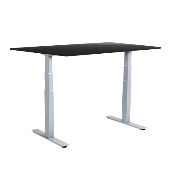 Ergo- Flex h�ve-/ s�nkebord med 2 motorer i mange str. og farver