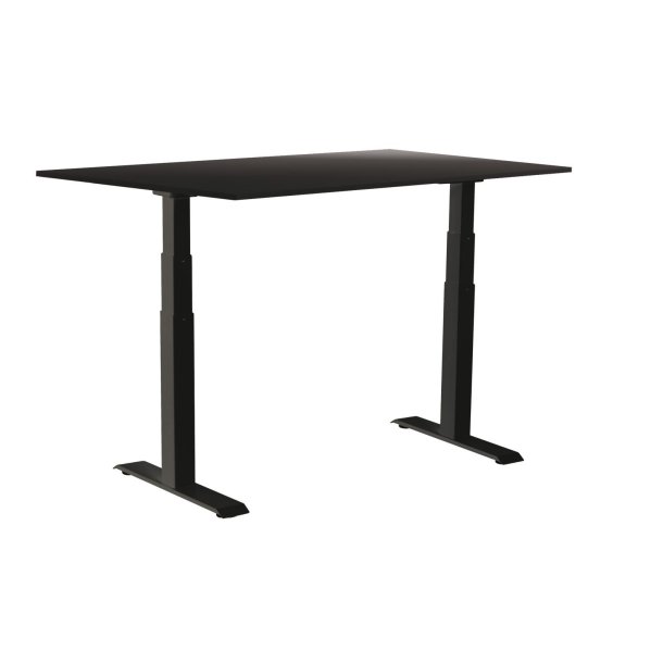 Ergo- Flex h�ve-/ s�nkebord med 2 motorer i mange str. og farver