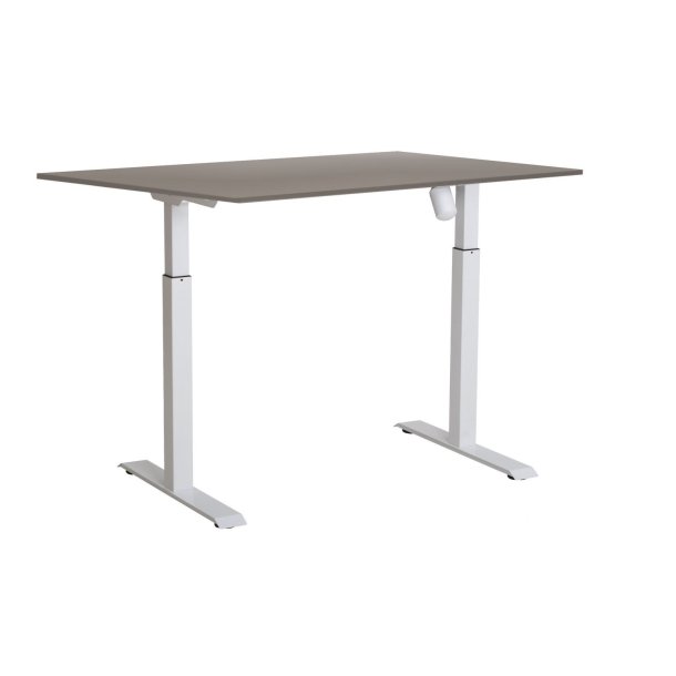 Ergo- Flex h�ve-/ s�nkebord med 1 motorer i mange str. og farver