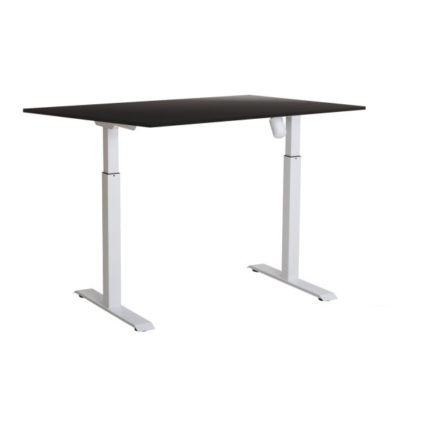 Ergo- Flex h�ve-/ s�nkebord med 1 motorer i mange str. og farver