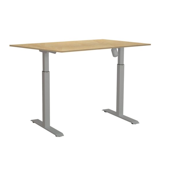 Ergo- Flex h�ve-/ s�nkebord med 1 motorer i mange str. og farver