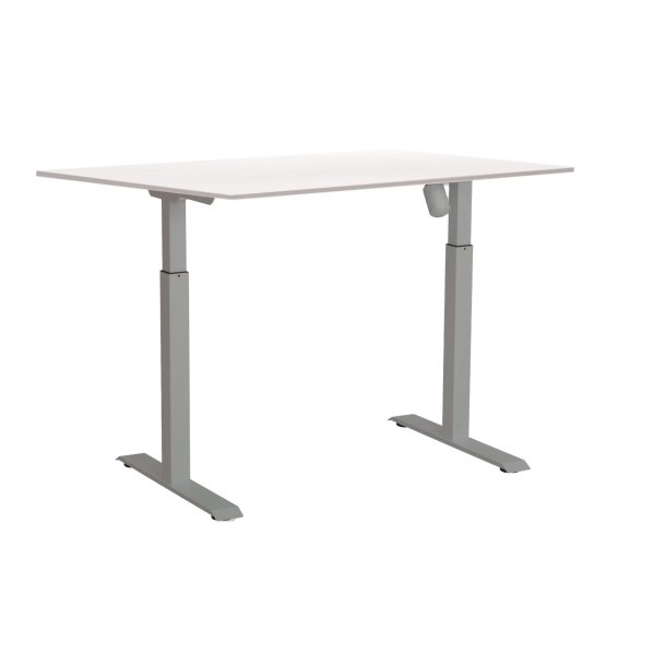 Ergo- Flex h�ve-/ s�nkebord med 1 motorer i mange str. og farver