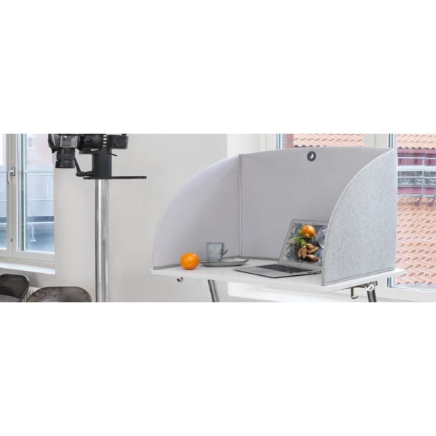 Stand Up Bordskrm  Gr/bl 800 x 550 x 550