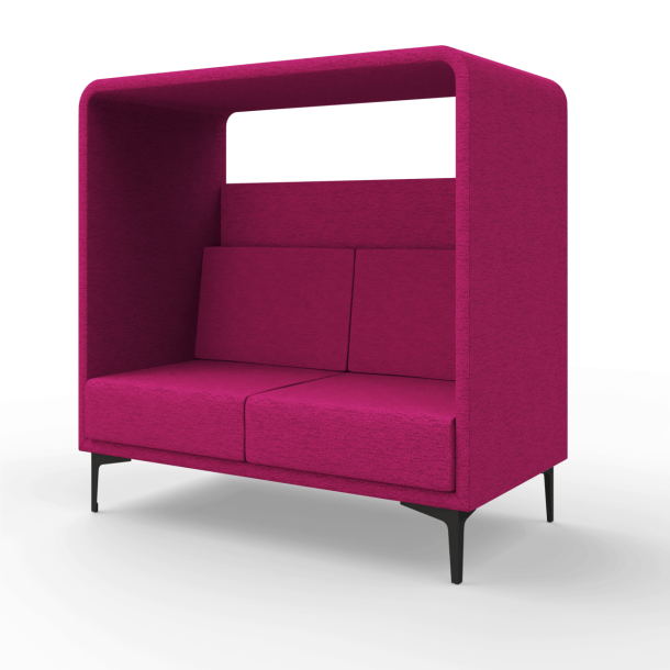 Sofa HIGHLAND med tag, pink