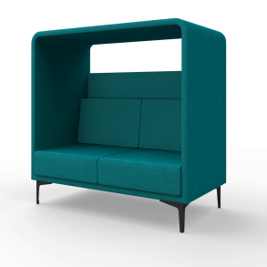 Sofa HIGHLAND med tag,  turkis