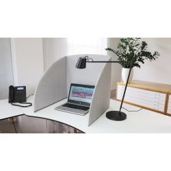 Stand Up Bordskrm  Gr/bl 800 x 550 x 550