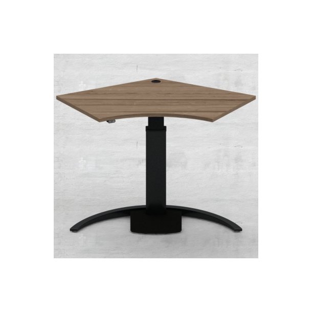 Hve/snkebord med 1 ben 138x92 cm