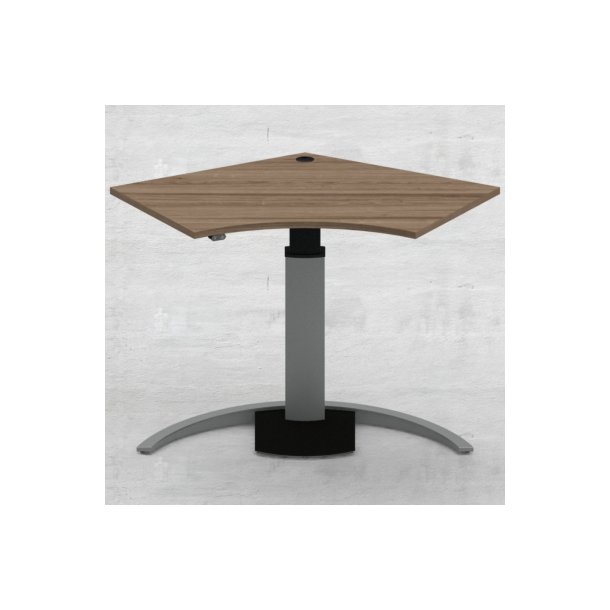 Hve/snkebord med 1 ben 138x92 cm