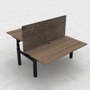 Dobbelt Hve-/snkebord 160x80 cm