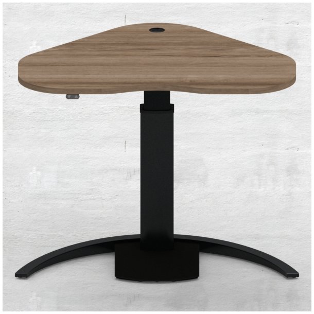 Hve/snkebord med 1 ben 117x90 cm