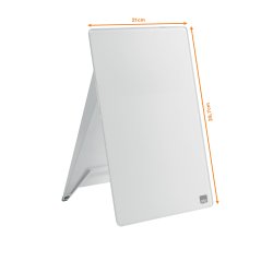 Flipover Glastavle  bordmodel 22x30cm