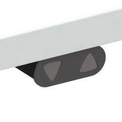 Hve/snkebord med 1 ben 117x90 cm