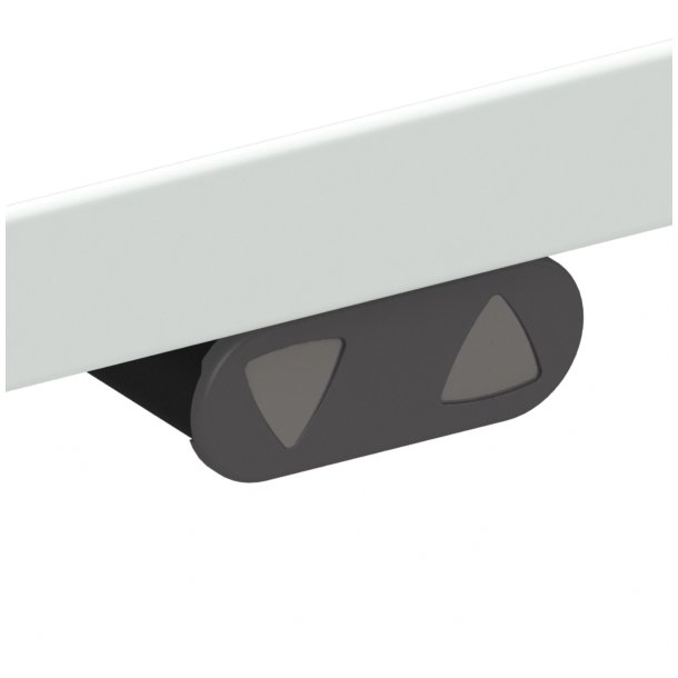 Hve/snkebord med 1 ben 117x90 cm