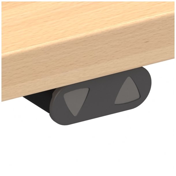 Hve/snkebord med 1 ben 117x90 cm