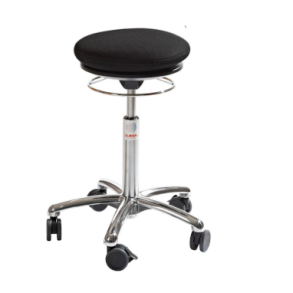 Pilates Air Seat, Sort med alu base